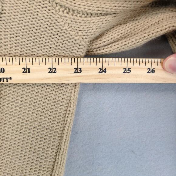 NWT Vtg 90s Cricket Lane Cardigan Sweater Women's L Cable Knit Autumn Harvest - Picture 7 of 10